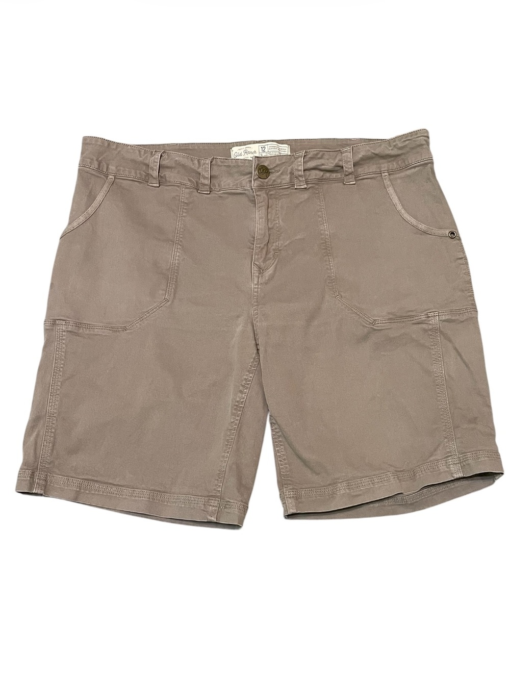 Women's Old Ranch Cotton Ripstop Shorts Size 12